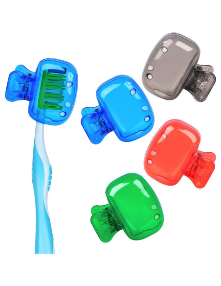 Cubiertas de Cabeza para Cepillo de Dientes Hxezoc - 4 Piezas