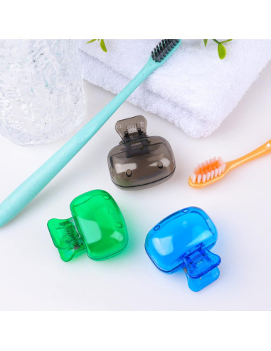 Cubiertas de Cabeza para Cepillo de Dientes Hxezoc - 4 Piezas