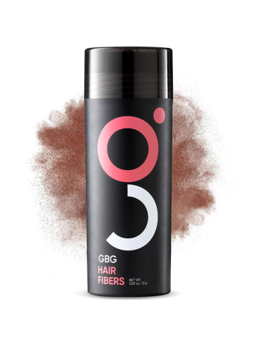 Fibra Capilar Get Back Gorgeous Castaño 25g - Volumen Instantáneo