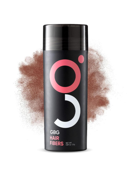 Fibra Capilar Get Back Gorgeous Castaño 25g - Volumen Instantáneo