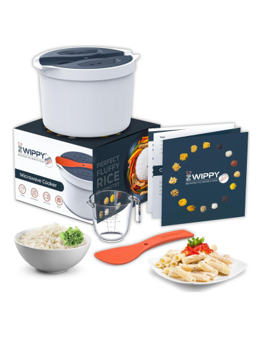 Cocinero de Arroz y Vaporera Zwippy V2.0 2L Antiadherente