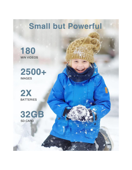 Cámara Digital Lecran 44MP FHD 1080P Compacta para Niños