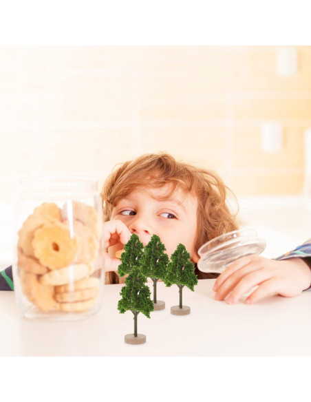 4 Árboles en Miniatura ARTIBETTER para Decoración de Mesa