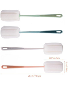 Set de 4 Cepillos Limpiadores de Botellas Inheming 2