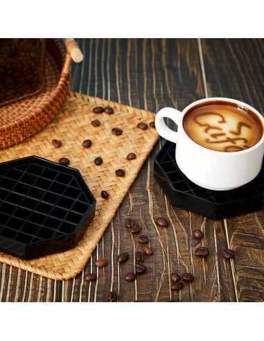 Bandeja de Goteo Plástica Suclain Octagonal 15.24 cm - 8 Pcs