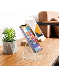 Soporte de Teléfono Celular Acrílico KTRIO para Escritorio - Universal 2