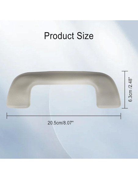 Mango Tirar Techo Interior Auto Shtuomoland Beige Gris