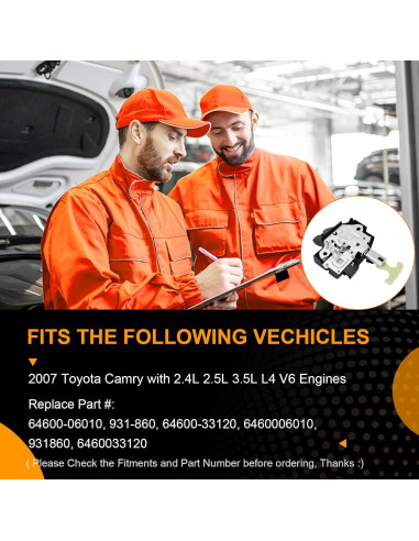 Actuador de Cerradura de Maletero Toyota Camry 2007-2011