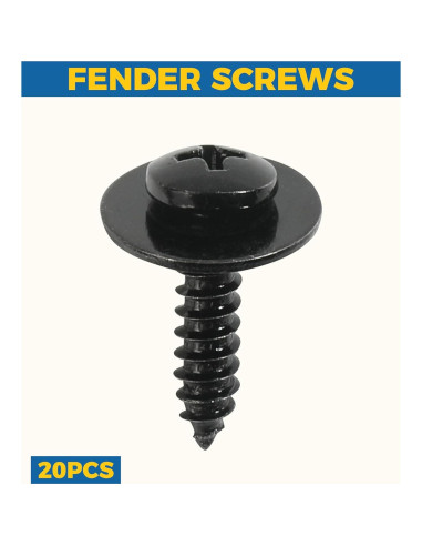 20 Tornillos de Forro de Guardabarros UBOG M4.8 x 19mm