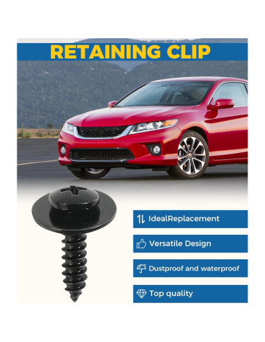 20 Tornillos de Forro de Guardabarros UBOG M4.8 x 19mm