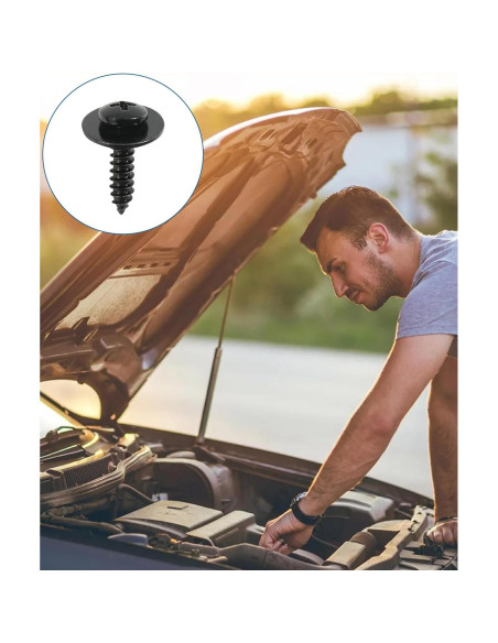 20 Tornillos de Forro de Guardabarros UBOG M4.8 x 19mm