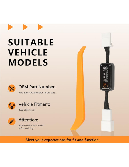 Eliminador Auto Start Stop Fraylis para Toyota Tundra 2022-2025
