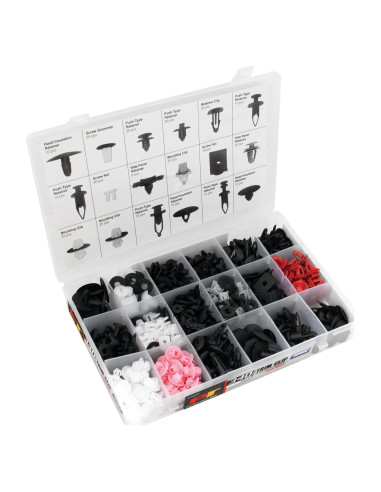 Kit 340 Clips de Acabado Performance Tool para Toyota y Lexus