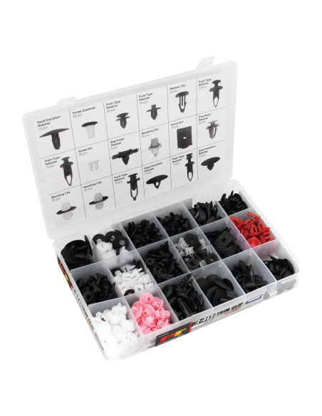 Kit 340 Clips de Acabado Performance Tool para Toyota y Lexus