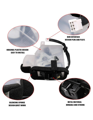 Motor de Actuador de Cerradura DICMIC para Toyota 4Runner 2003-2009