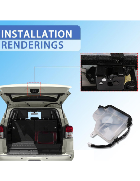 Motor de Actuador de Cerradura DICMIC para Toyota 4Runner 2003-2009