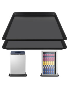 Paquete de 2 bandejas para mini nevera Hlimior 58x55 cm