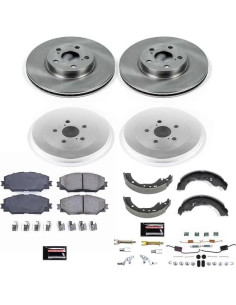 Kit de Freno Power Stop KOE15260DK para Toyota Corolla 2009-2019 2