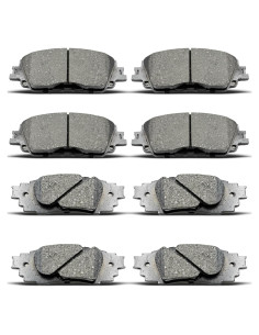 Juego de Pastillas de Freno Cerámicas Evkingauto LBDD para Toyota y Lexus