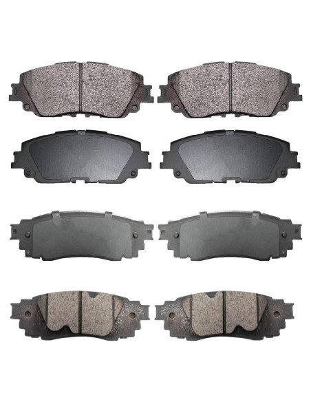 Pastillas de Freno Cerámicas EXPPOWER D1879-D2076 para Toyota