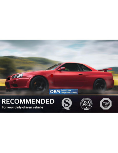 Pastillas de Freno Cerámicas EXPPOWER D1879-D2076 para Toyota