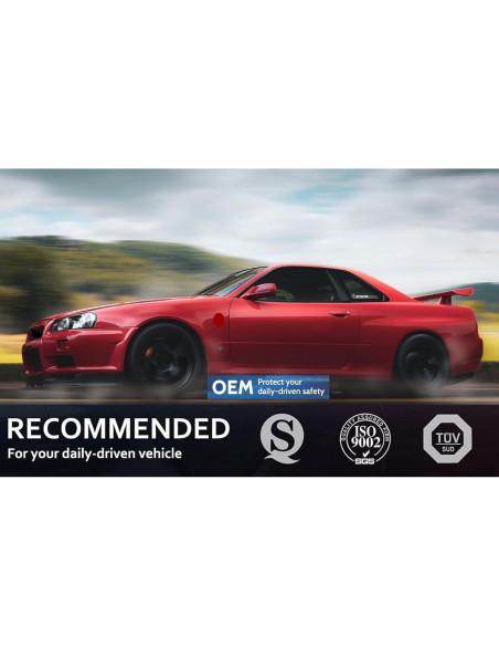 Pastillas de Freno Cerámicas EXPPOWER D1879-D2076 para Toyota