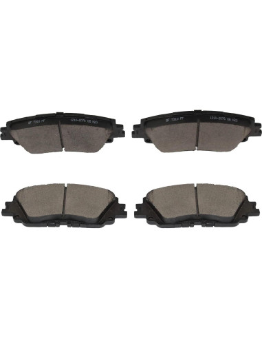 Pastillas de Freno Cerámicas EXPPOWER D1879-D2076 para Toyota