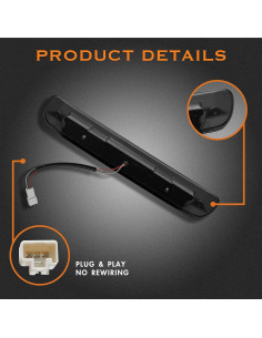 Luz de Tercera Freno LED Cxdar para Toyota Tundra 2000-2006 2