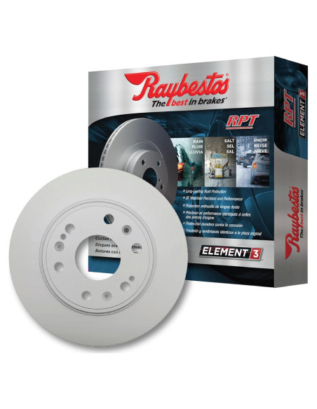 Rotor de freno trasero Raybestos Element3 para Toyota Camry 2018-2023