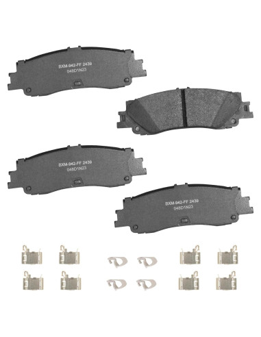Pastillas de Freno Semimetálicas Bendix SBM2439 para Lexus y Toyota