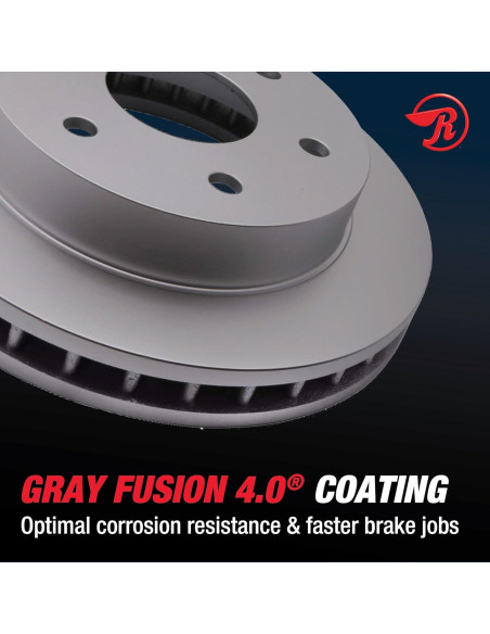 Rotor de freno trasero Raybestos Element3 para Toyota Camry 2018-2023