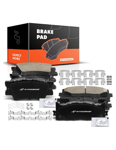 Juego de Pastillas de Freno Cerámicas A-Premium 8 Pcs Lexus Toyota