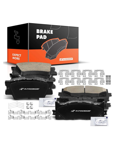 Juego de Pastillas de Freno Cerámicas A-Premium 8 Pcs Lexus Toyota