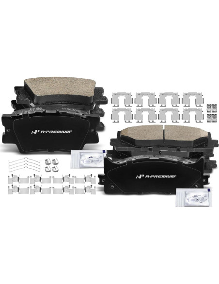 Juego de Pastillas de Freno Cerámicas A-Premium 8 Pcs Lexus Toyota