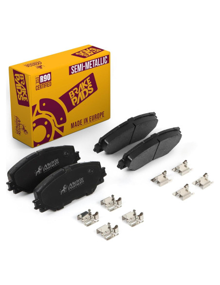 Pastillas de Freno Semimetálicas Metrix para Toyota Corolla