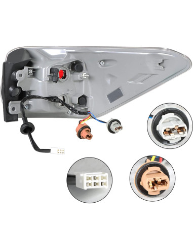 Cubierta luz trasera freno GENRICS Toyota Highlander 2014-2016