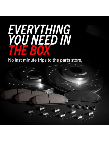 Kit de Frenos Power Stop Z23 Cerámica para Toyota 4Runner y Tacoma