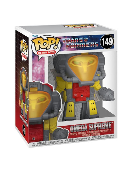 Figura Funko Pop Omega Supreme Transformers Clásico 16.5cm
