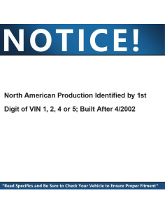 Kit de freno trasero Detroit Axle para Toyota Corolla 2002-2008 2