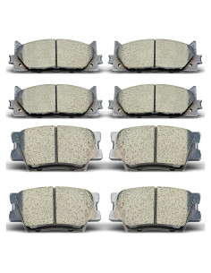 Juego de Pastillas de Freno Cerámicas DYZJKWJW para Toyota