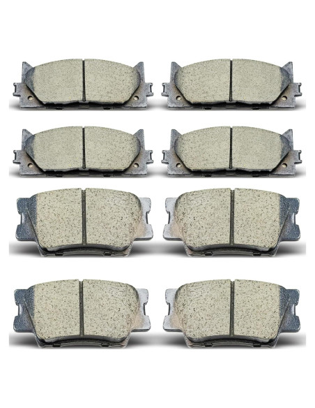 Juego de Pastillas de Freno Cerámicas DYZJKWJW para Toyota