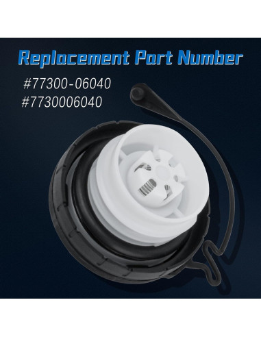 Tapa de Gas VINMS 77300-06040 para Toyota y Lexus