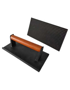 Prensa de Hierro Fundido Firsgrill 2 Rectángulo 21.08x10.92 cm