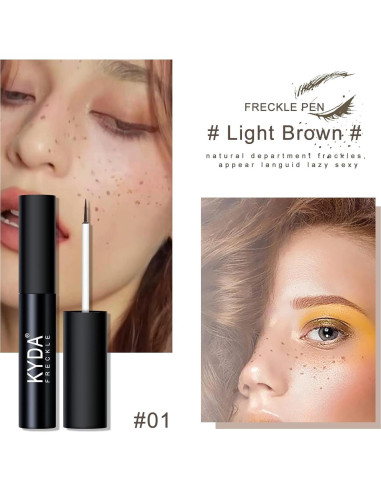 Bolígrafo de Pecas Líquido FREEORR 2 Colores Natural 5ml