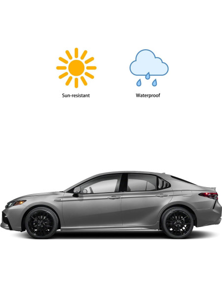 Persianas de Ventana Lateral CKE para Toyota Camry 2018-2024