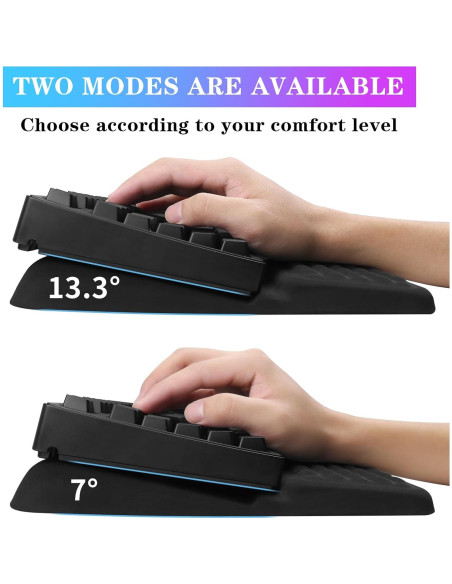 Soporte Ergonómico para Teclado KEPUTAIER HX001 con Reposamuñecas