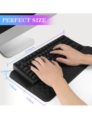 Soporte Ergonómico para Teclado KEPUTAIER HX001 con Reposamuñecas