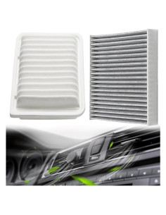 Juego de Filtros de Aire Motor y Cabina Dtomi para Toyota