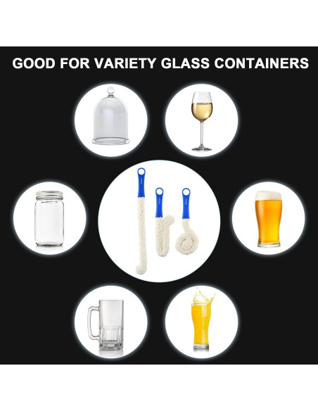 Limpiador de Botellas KITOSUN 42.4 cm Paquete de 2