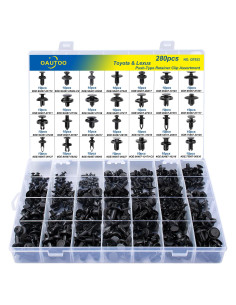 280 Clips de Sujetador OAUTOO para Toyota y Lexus